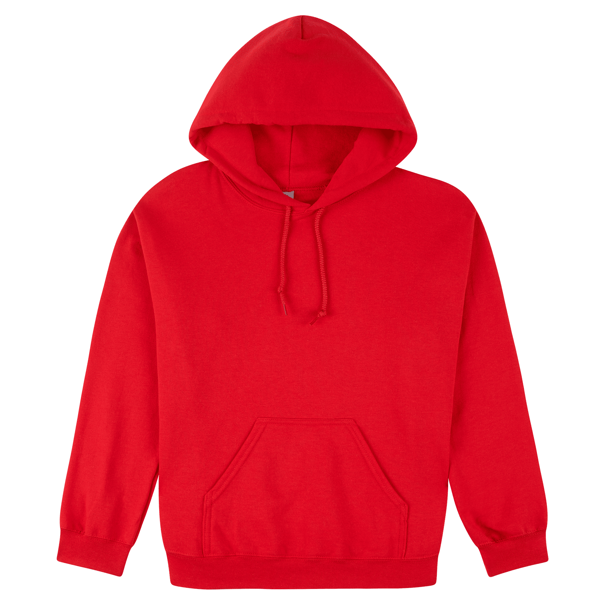 Red gildan hoodie sale