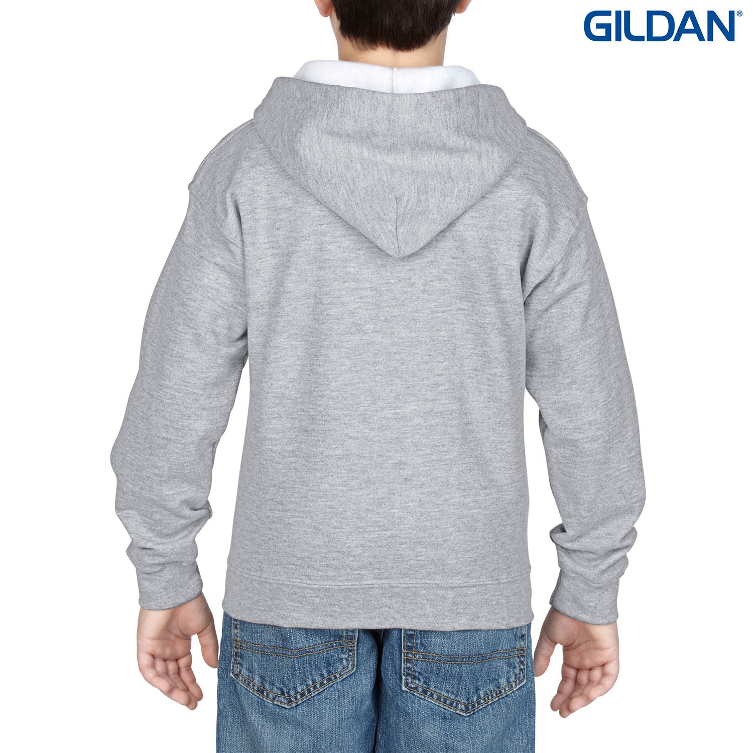 Ash grey gildan hoodie best sale