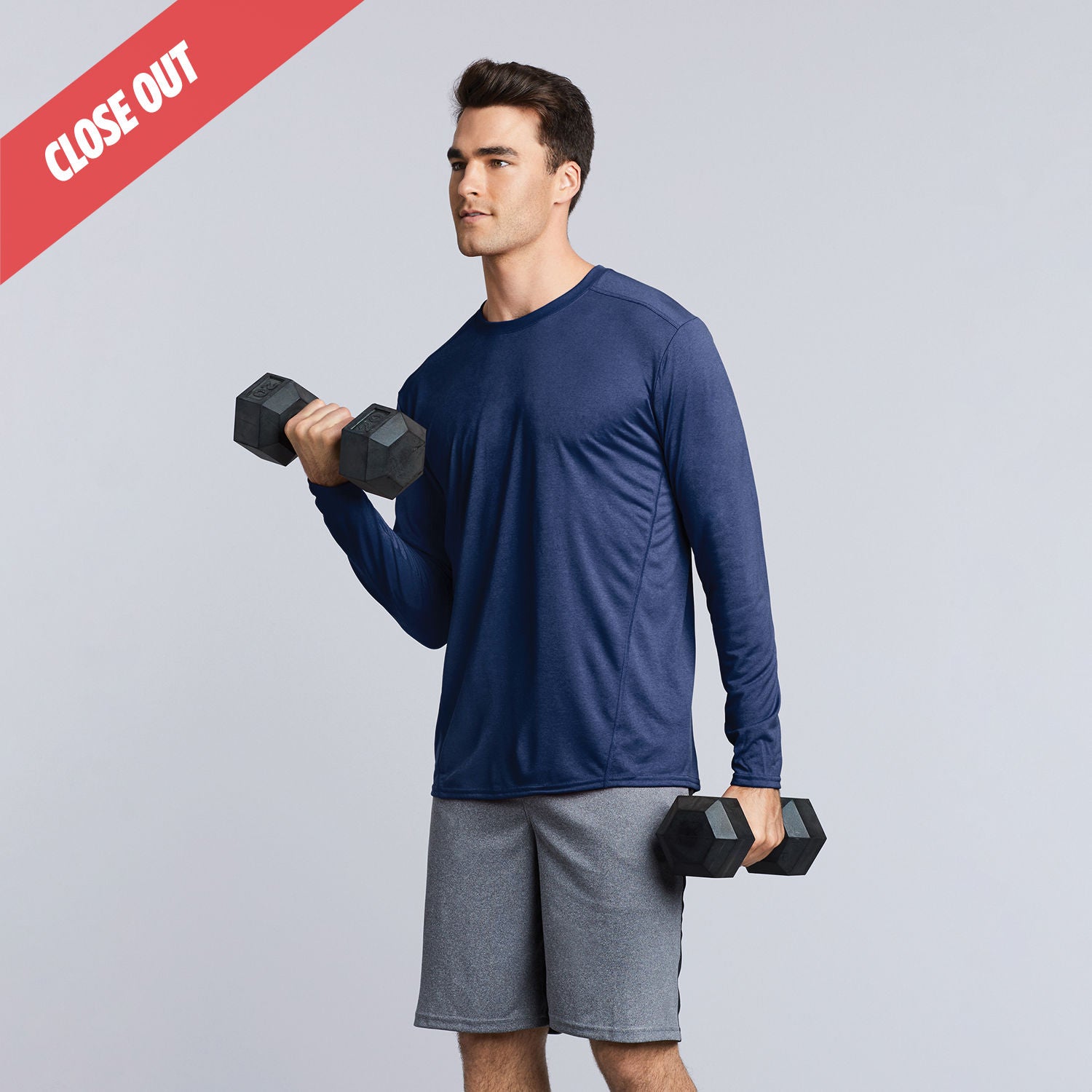 47400 Gildan Performance Adult Long Sleeve Tech T-Shirt