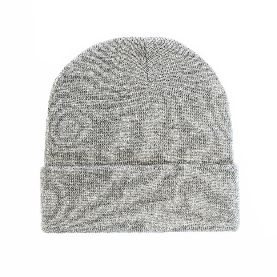 B001/B101R - 24 Cuffed Recycled Polyester Knitted Beanie